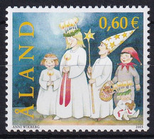MiNr. 227 Finnland Alandinseln2003, 9. Okt. Lichterfest Zu Ehren Der Hl. Lucia (13. Dez.) Postfrisch/**/MNH - Aland
