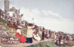 Douglas Head, Isle Of Man, 1906 (The Liver Series)  NOTE-the Dress Of The Men And Women Sightseeing - Isle Of Man