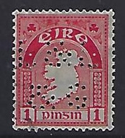 Ireland 1940 1d (o) Mi.72 A  (perfin L&L&G) - Usati