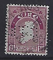 Ireland 1940 1.1/2d (o) Mi.73  (perfin CTE) - Used Stamps