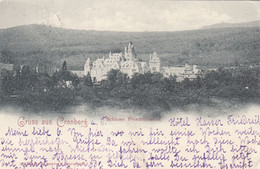 9659) GRUSS Aus CRONBERG - Schloss FRIEDRICHSHOF - - SEHR ALT 26.06.1903 - Kronberg