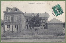 CPA - CHER - NÉRONDES - ÉCOLE DES FILLES - édition Ferret - Nérondes