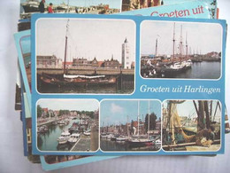 Nederland Holland Pays Bas Harlingen Met Vissers- En Plezierboten - Harlingen