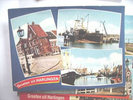 Nederland Holland Pays Bas Harlingen Met Schip In Dok? Werf? - Harlingen