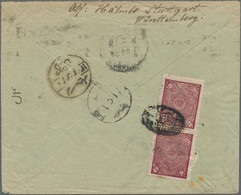 Afghanistan: 1924, INCOMING MAIL: Germany 30 Pf Lilac 'eagle' (Mi.359) Single Franking On Cover From - Afghanistan