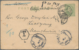 China - Incoming Mail: 1910, Scotland: Card KEVII 1d Green Canc. NETHY BRIDGE INVERSNESSHIRE AU 12 0 - Other & Unclassified