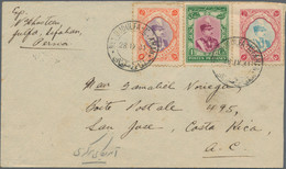 Iran: 1931, Cover From Djoulfa-Isfahan To COSTA RICA, Franked With Three Values Of The 1929 Resp. 19 - Irán