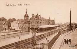 * 15.101 - Halle - De Statie - Hal - La Gare * - Halle