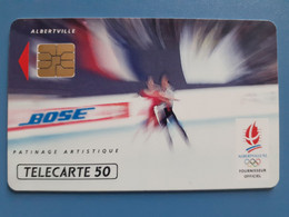 F216 Bose Patinage Artistique 50U SO3 12/91 N° A 1B5551 - Olympic Games