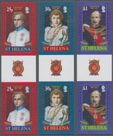 Thematik: Napoleon: 2007, St. Helena. Napoleon I And His Successors. Lot With 3 IMPERFORATE Vertical - Napoleon