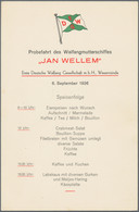 Thematik: Schiffe / Ships: 1936. Whaling Mother Ship JAN WELLEM. First German Whaling Company Weserm - Ships