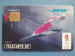 F211 Bose Saut à Ski 50U SO3 12/91 N° A 1B5589 - Olympische Spelen
