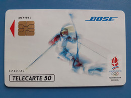 F214 Bose Spécial 50U SO3 12/91 N° A 1B5522 - Olympic Games