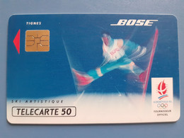 F219 Bose Ski Artistique 50U SO3 12/91 N° A 1B5489 - Jeux Olympiques