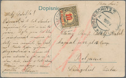 Bosnien Und Herzegowina (Österreich 1879/1918) - Portomarken: 1906, ÖSTERR. POST IN NOVIPAZAR: Unfra - Bosnia And Herzegovina