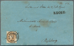 Österreich: 1864 Österreich Feldpost Chargé Brief Aus Dem Deutsch-Dänischen Krieg In Schleswig-Holst - Covers & Documents