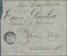 Türkei - Besonderheiten: 1904 Cover From Marseilles Addressed To The Famous ENVER PASHA, General De - Otros & Sin Clasificación