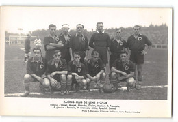 CPA Carte Photo Football Racing Club De Lens - Fútbol