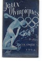 CPA Carte Photo Jeux Olympiques De 1924 Paris Colombes - Giochi Olimpici