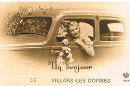 01  UN BONJOUR      DE    VILLARS  LES DOMBES     CPM  TBE   1029 - Villars-les-Dombes