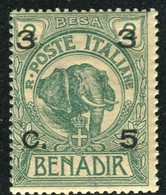 SOMALIA 1922 3 B.SU 5 C. SU 2 B  ** MNH - Somalie