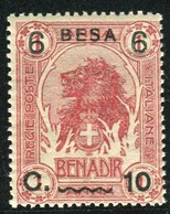 SOMALIA 1922 6 B.SU 10 C. SU 1 A  ** MNH - Somalia