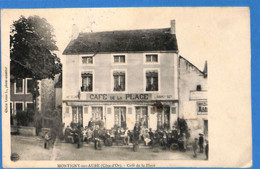 21 - Côte D'Or - Montigny Sur Aube - Cafe De La Place   (N5945) - Autres & Non Classés