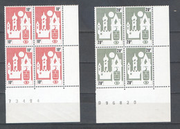 TR461-TR465 In Blok Van 4 XX Cote €110 Perfect (3 Scans) - Ungebraucht