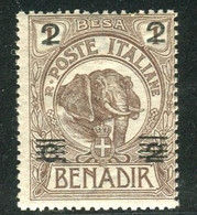 SOMALIA 1923 2 B.SU 2 C. SU 1 B  ** MNH - Somalie