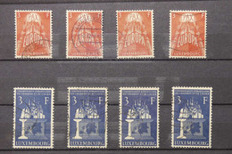 LUXEMBOURG - N°Yvert 512 X 4 + 532 X4 - Tous Les 8 Oblitérés - L 106259 - Used Stamps