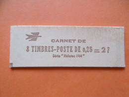 CARNET De 8 TIMBRES - COQ Gaulois - PHILATEC  - 1964 - Zonder Classificatie
