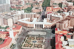 Cartolina - Latina - Veduta Aerea - Piazza Del Popolo - 1970 Ca. - Latina