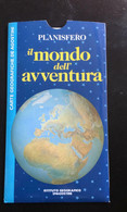Planisfero Il Mondo Dell’avventura - Istituto Geografico De Agostini - P - Storia, Filosofia E Geografia