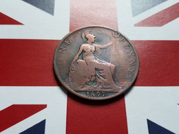 ANGLETERRE G-B UK PENNY 1897 30-31MM 9.1GR - D. 1 Penny