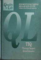 Therapy Impact Questionnaire Di Aa.vv., 1993, Cilag - Medicina, Biología, Química
