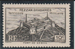 TIMBRE DU FEZZAN 1951  N° 28 ** - Ungebraucht