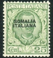 SOMALIA 1926-30 SOP.TI 25 C. ** MNH - Somalië