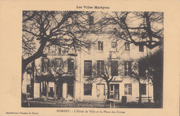 Nomeny 54 - Série Les Villes Martyres - Hôtel De Ville Et Place Des Ormes - Nomeny