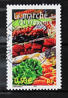 FRANCE 2004 - Cachet à Date N° 3647 - Portrait De Régions - Le Marché De Provence - Oblitérés
