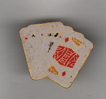 PINS JEU DE CARTES - POKER - FULL AUX AS PAR LES ROIS - Jeux