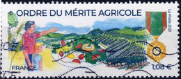 5475 ORDRE Du MERITE AGRICOLE OBLITERE ANNEE 2021 - Usados