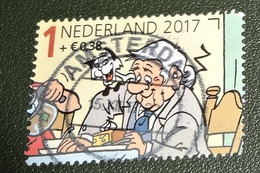 Nederland - NVPH - 3586c - 2017 - Gebruikt - Cancelled - Kinderzegels - Jan Kruis - Jan Jans Kinderen - Opa En Kat - Usati