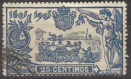 España U 0260 (o) Quijote. 1905 - Oblitérés