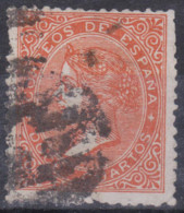 1868 Edifil 100a Usado - Oblitérés