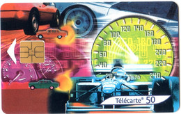 Télécartes 50 - France Telecom Carte N° 5 L'automobile - Année 2001 - Telecom Operators