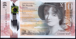 UK Scotland 10 Pounds 2021 UNC # P- 371b < Royal Bank Of Scotland > - 10 Pounds