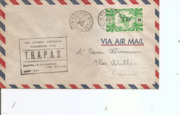 Nouvelle -Calédonie ( Lettre En Premier Vol De 1947 De Nouméa Vers Les Iles Wallis à Voir) - Lettres & Documents