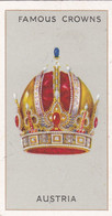 3 Austria - Famous Crowns 1938  -  Phillips Cigarette Card - Original - Royalty - Phillips / BDV