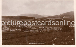 DUFFTOWN FROM THE NORTH OLD R/P POSTCARD SCOTLAND - Banffshire