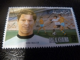 Ras Al Khaima - Gerd Muller - 50 Dirhams - Postage - Multicolore - Oblitéré - Année 1972 - - Gebraucht